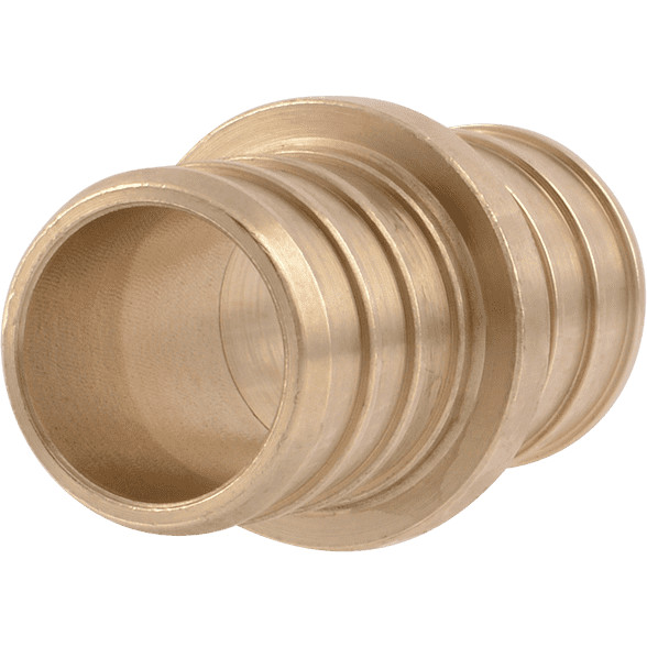SharkBite UC016LF 3/4" x 3/4" Brass PEX Crimp Coupling