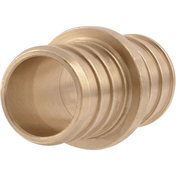 SharkBite UC016LF 3/4" x 3/4" Brass PEX Crimp Coupling