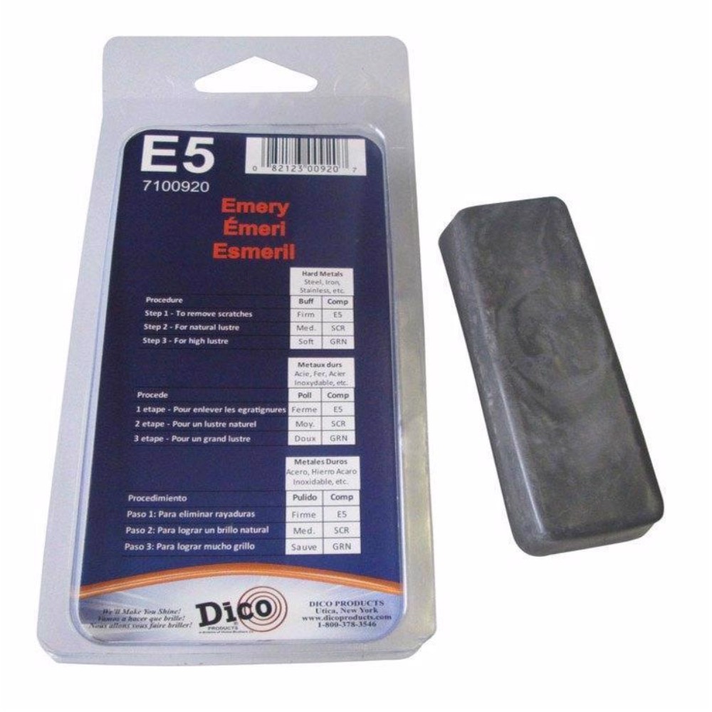 Dico 531-E5 Fast Action E5 Emery Polishing Aggressive Buffing Compound 4.5 Oz