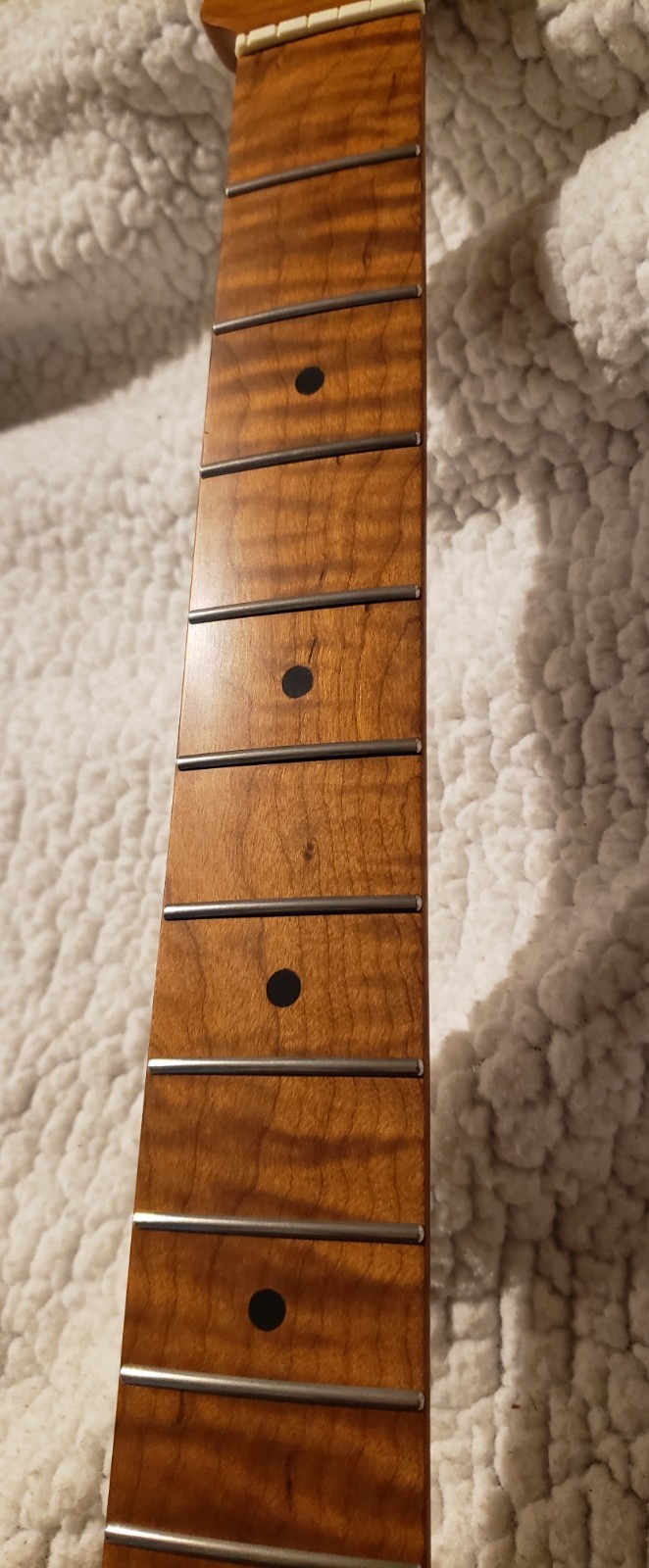 USA Roasted Flame maple NITRO neck. Killer head stock-Fits a TL body.# MNT-6