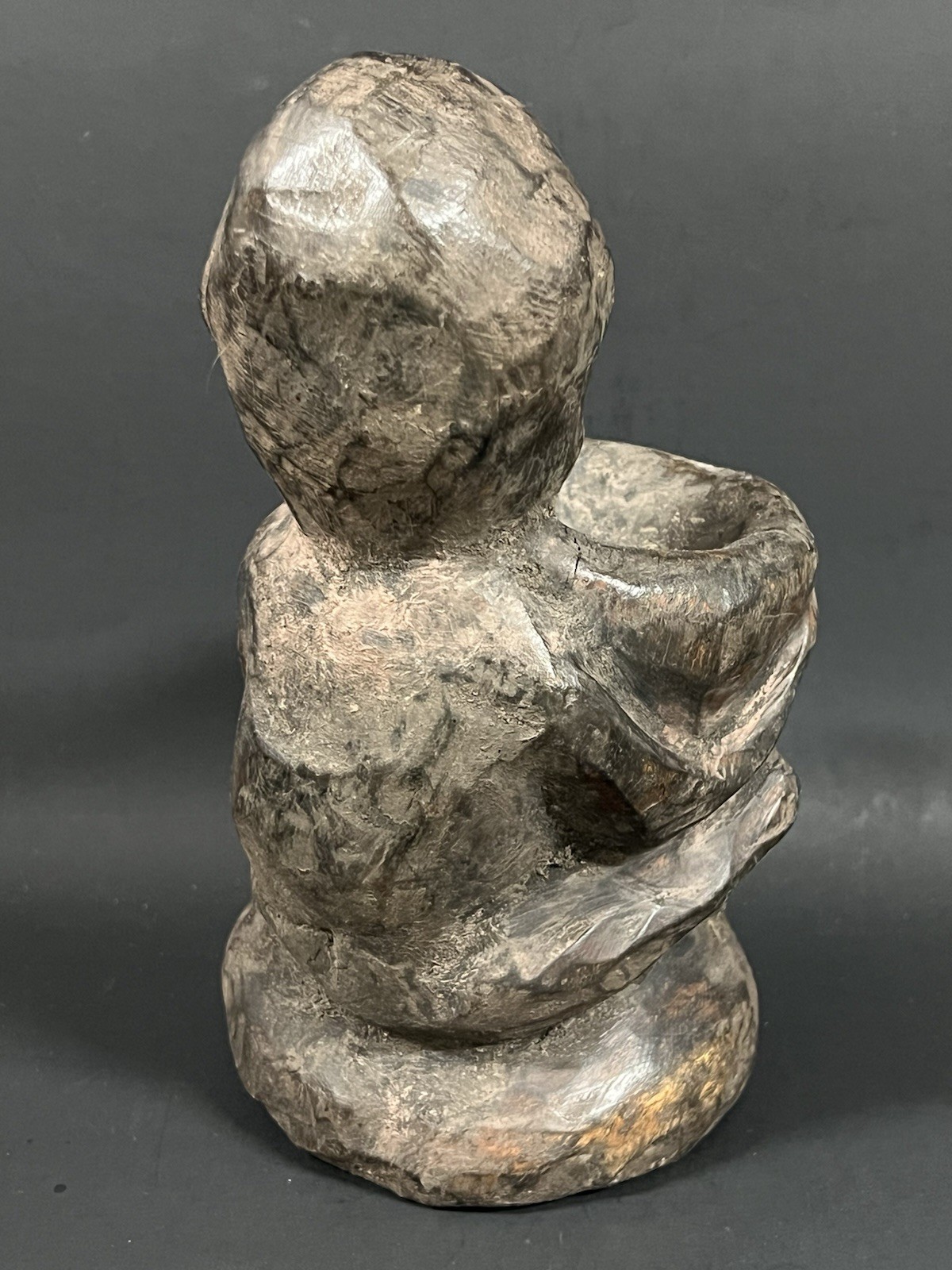 Ifugao Authentic Antique Seated Bulul Statue Circa 1900 Luzon Philippines