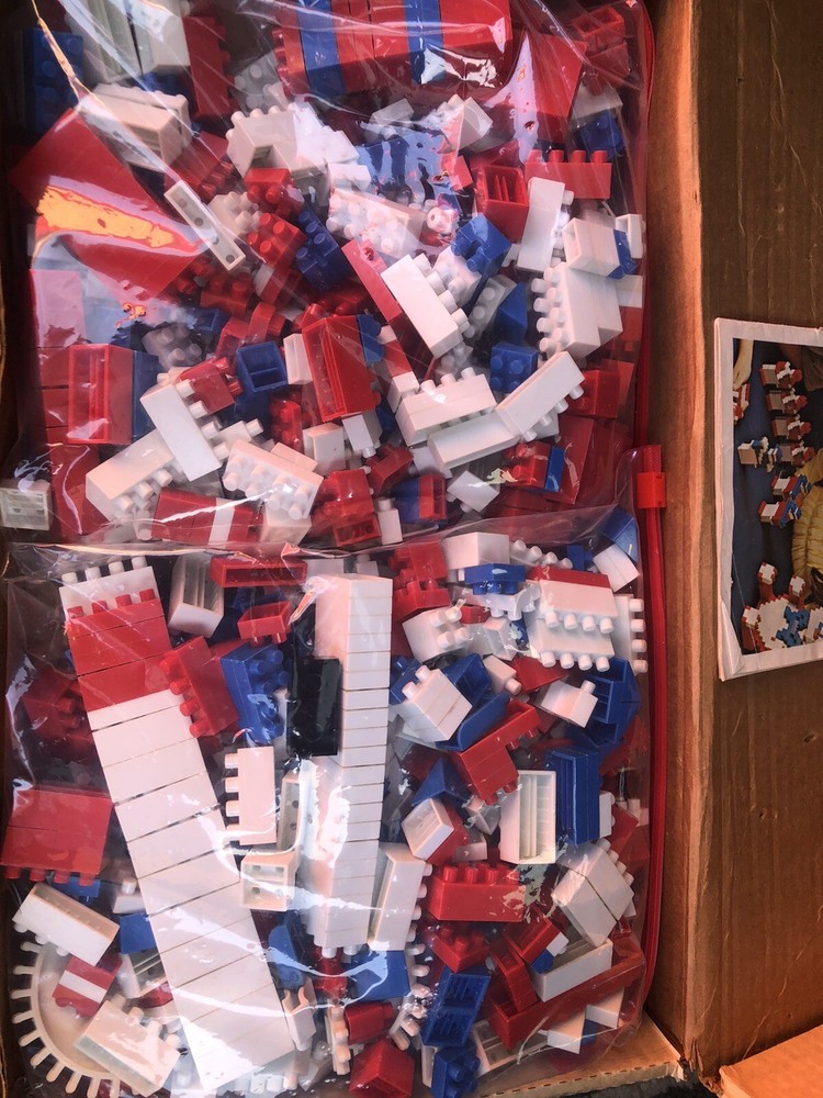 Sears Best Brix Blox Construction Set 1013 Piece Set Original Box Instructions