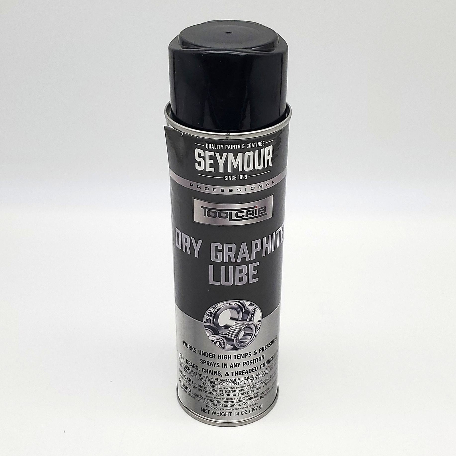 Seymour Tool Crib Dry Graphite Lubricant Spray 630-1506 14 Oz Can