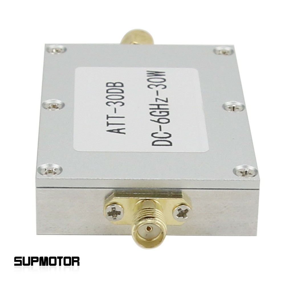 DC-6GHz RF Attenuator fixed Attenuator Female + SMA for Power Meter Analyzer