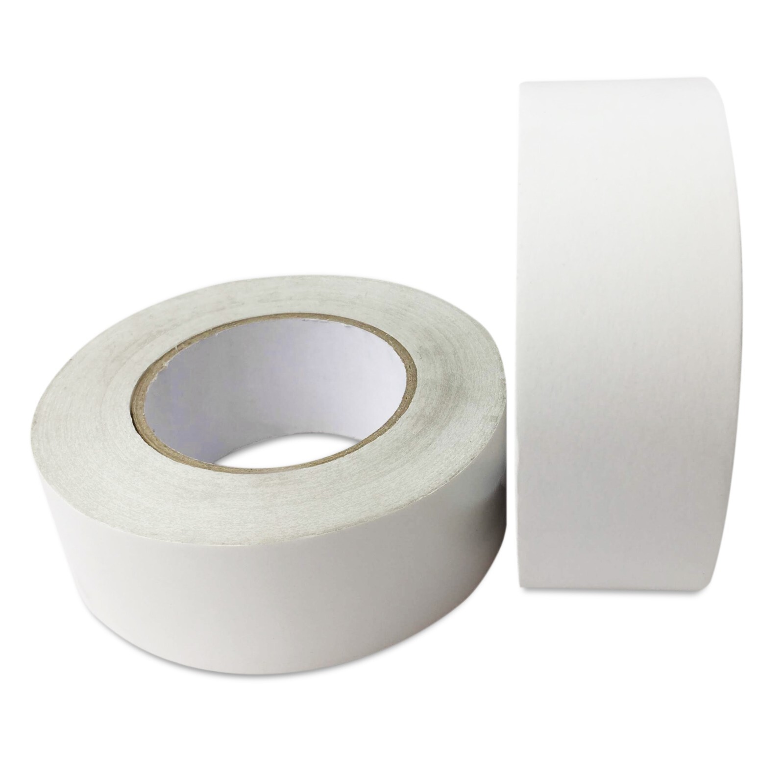 DOUBLE-SIDED Sticky Tape 50mm (2") White Two Sided Adhesive for Mounting/Fixing