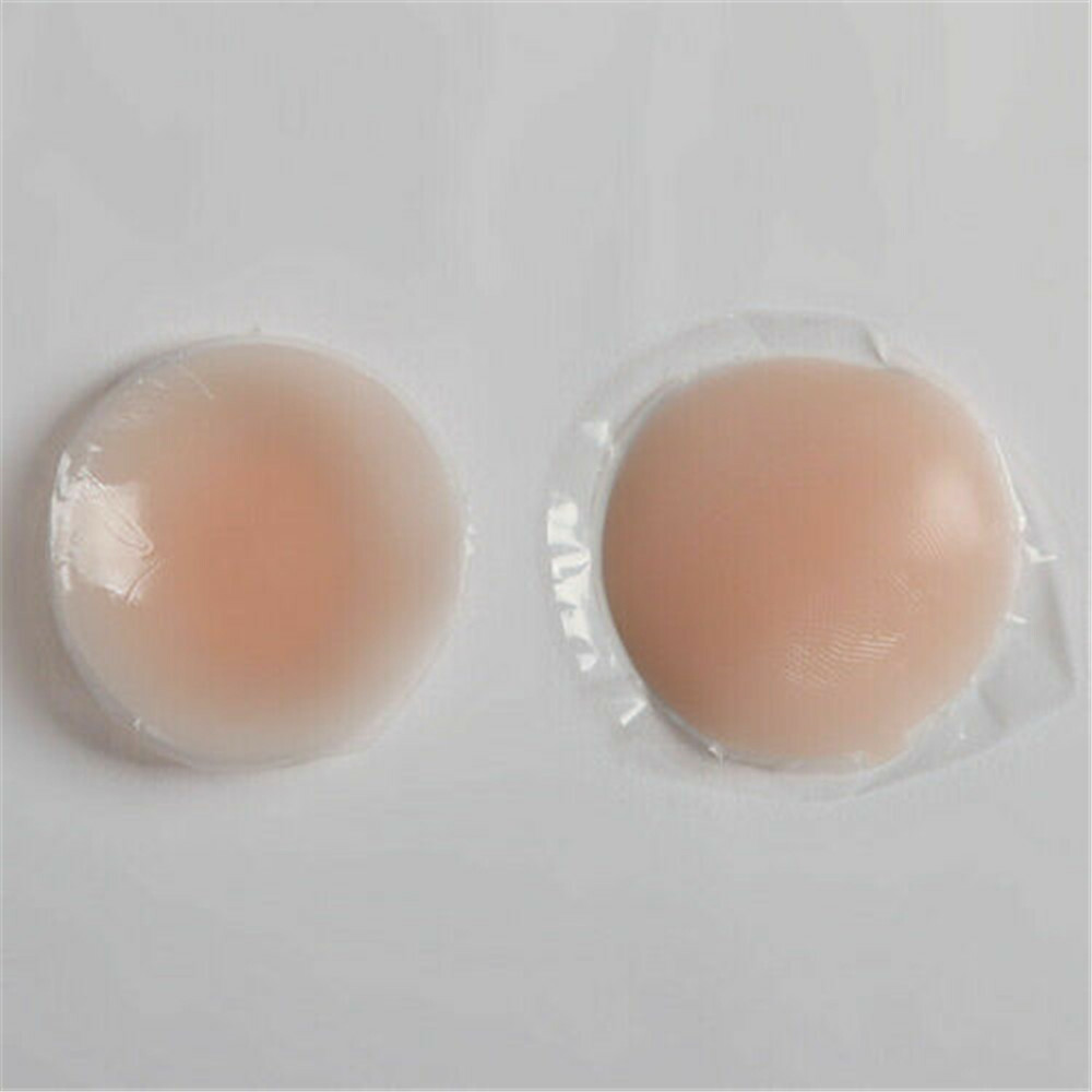 5 Pairs Nippleless Cover Pasties Women Reusable Adhesive Silicone Nipple Round