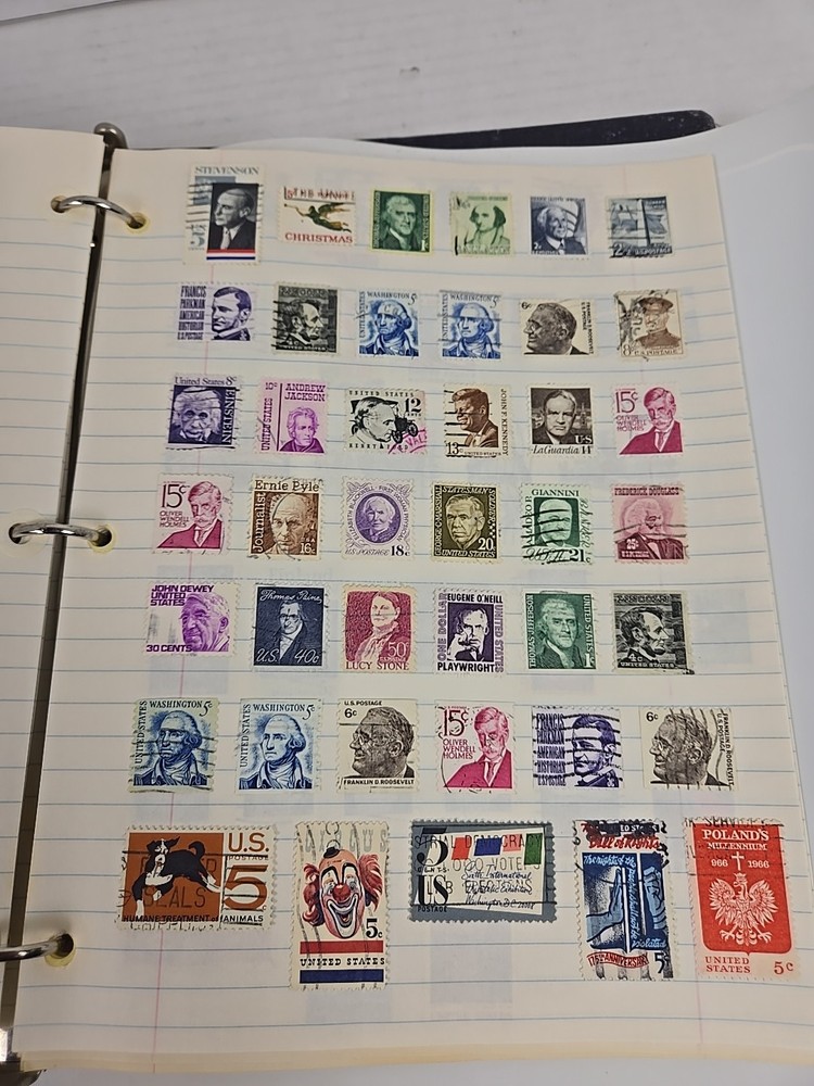 Scott's American Album For United States Album - Some Stamps + Extra's (1957)