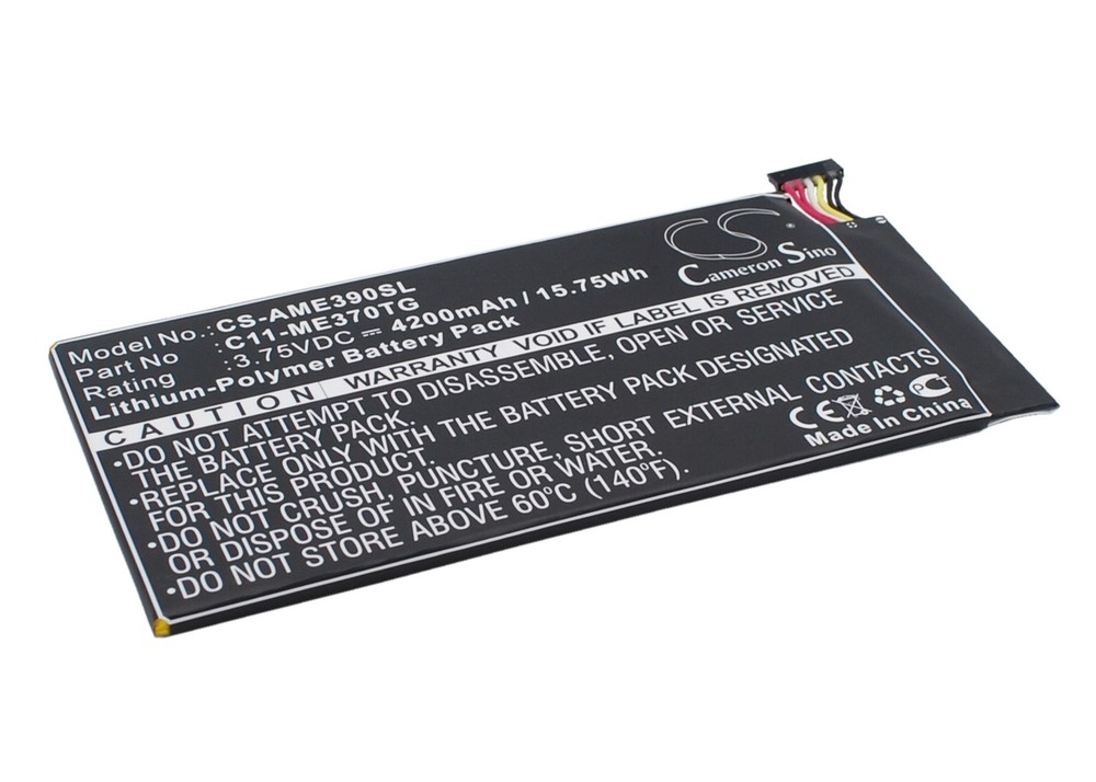 4200mAh 15.75Wh Battery for Asus ME370TG P/N: C11-ME370TG