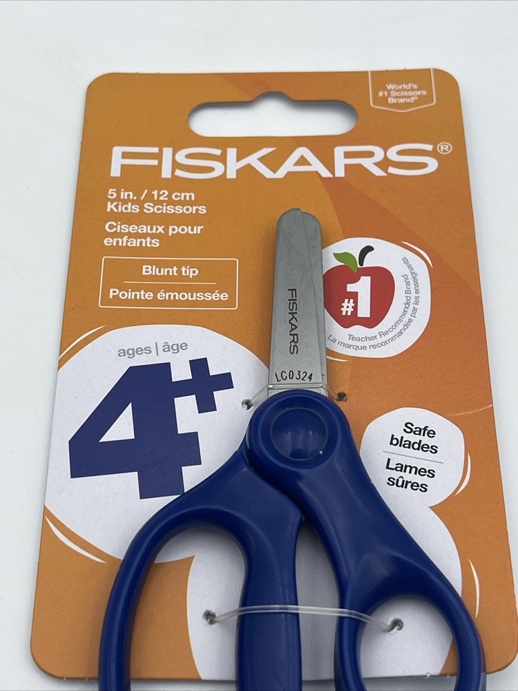 Fiskars 5” Blue Kids Scissors