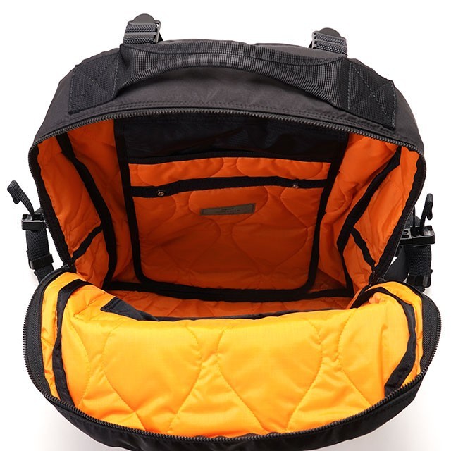 PORTER Yoshida 855-05902 FORCE Day Pack Black Nylon Backpack Military Style