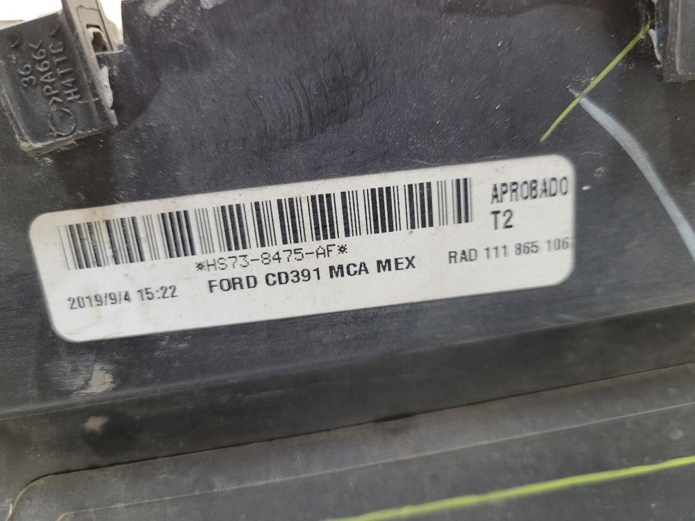 2020 Ford Fusion Air Shutter