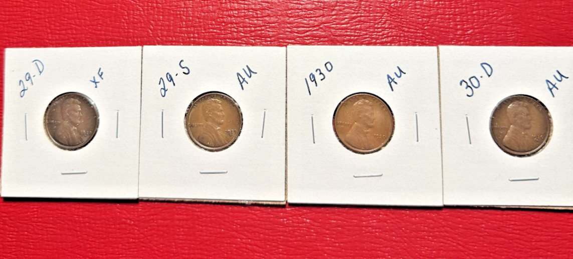 20 Lincoln Memorial Wheat Cents * 1910 to 1934 * Estate Purchase * #37