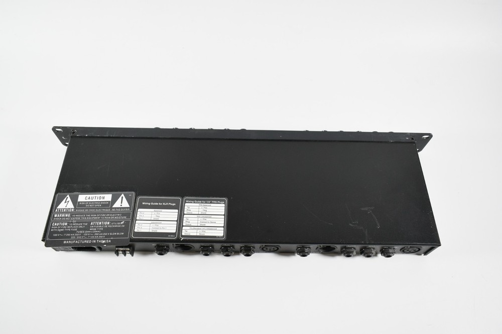 JBL M712 Stereo Gate Compressor Limiter Rack Unit