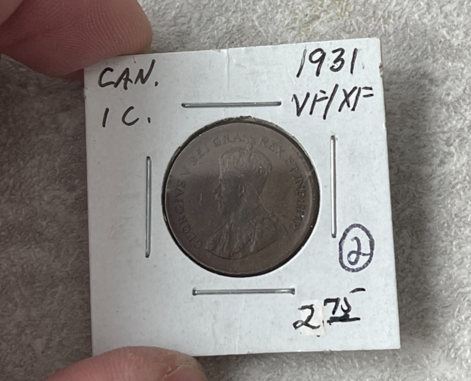 1931 Canada Small Cent - Residue L2
