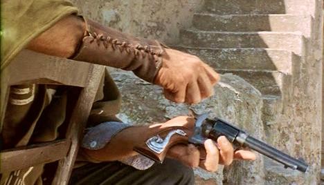 CLINT EASTWOOD movie prop Western Snake Gun Grip Inlays - All Metal Rattlesnakes