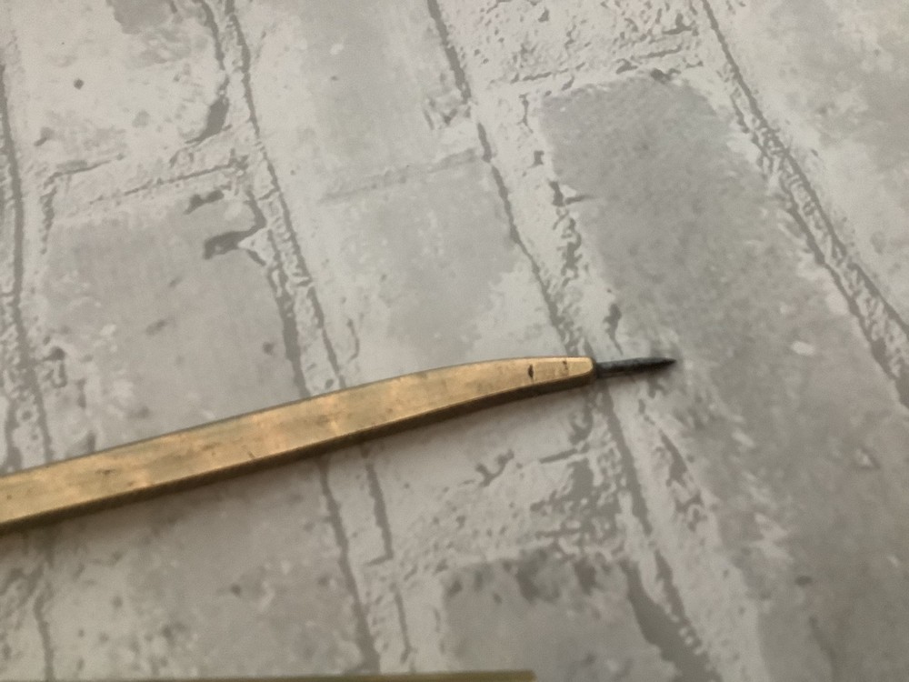Vintage Brass Drawing Compass