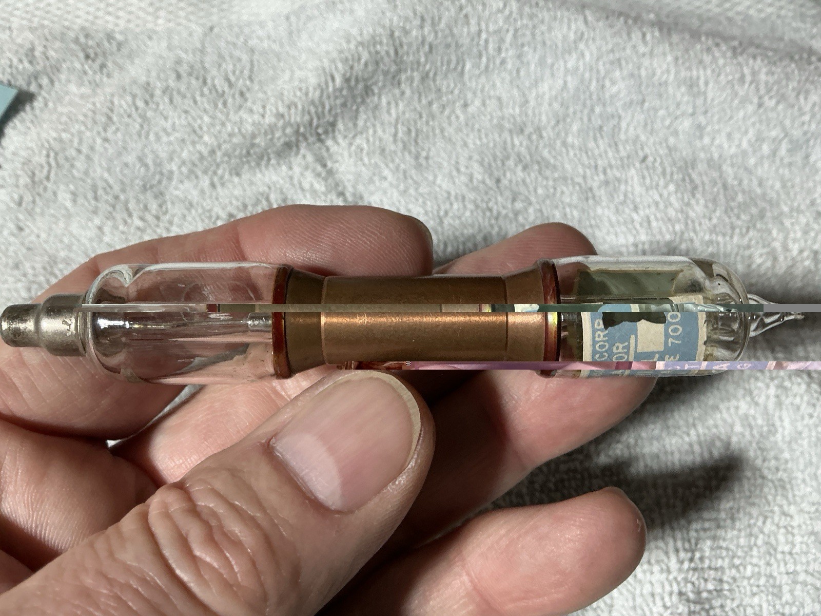 Radiation counter Vacuum Tube AMPEREX CR-300 Tipped Glass Tube Corona Modular