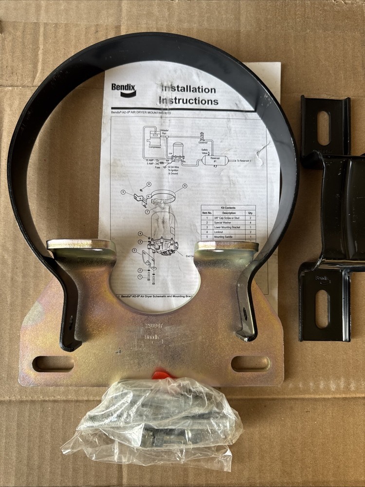 Bendix 107695 Air Dryer Mounting Kit GENUINE