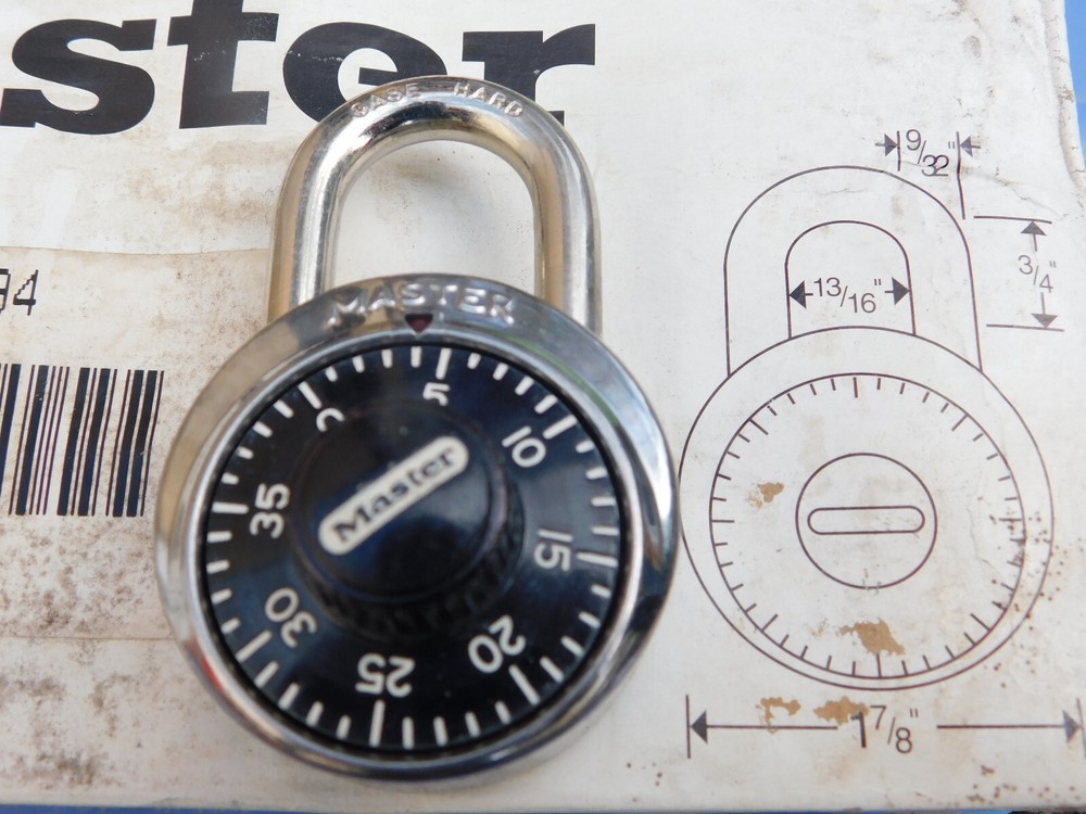 12 Master Combination Lock Locker Padlocks