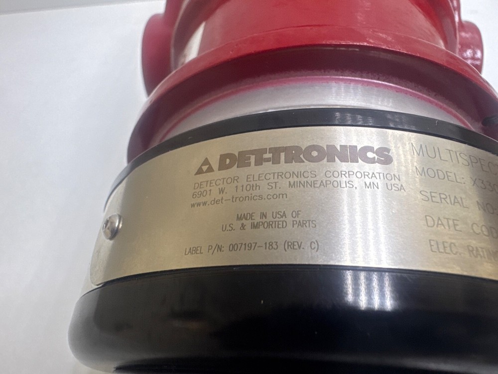 DET-TRONICS 028258-001 MULTISPECTRUM IR FLAME DETECTOR X3301A
