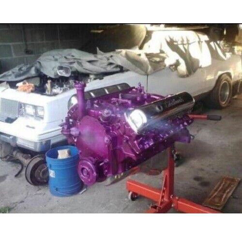 Purple Anodized Coating Spray Can Brake Engine Custom Caliper Paint High Temp