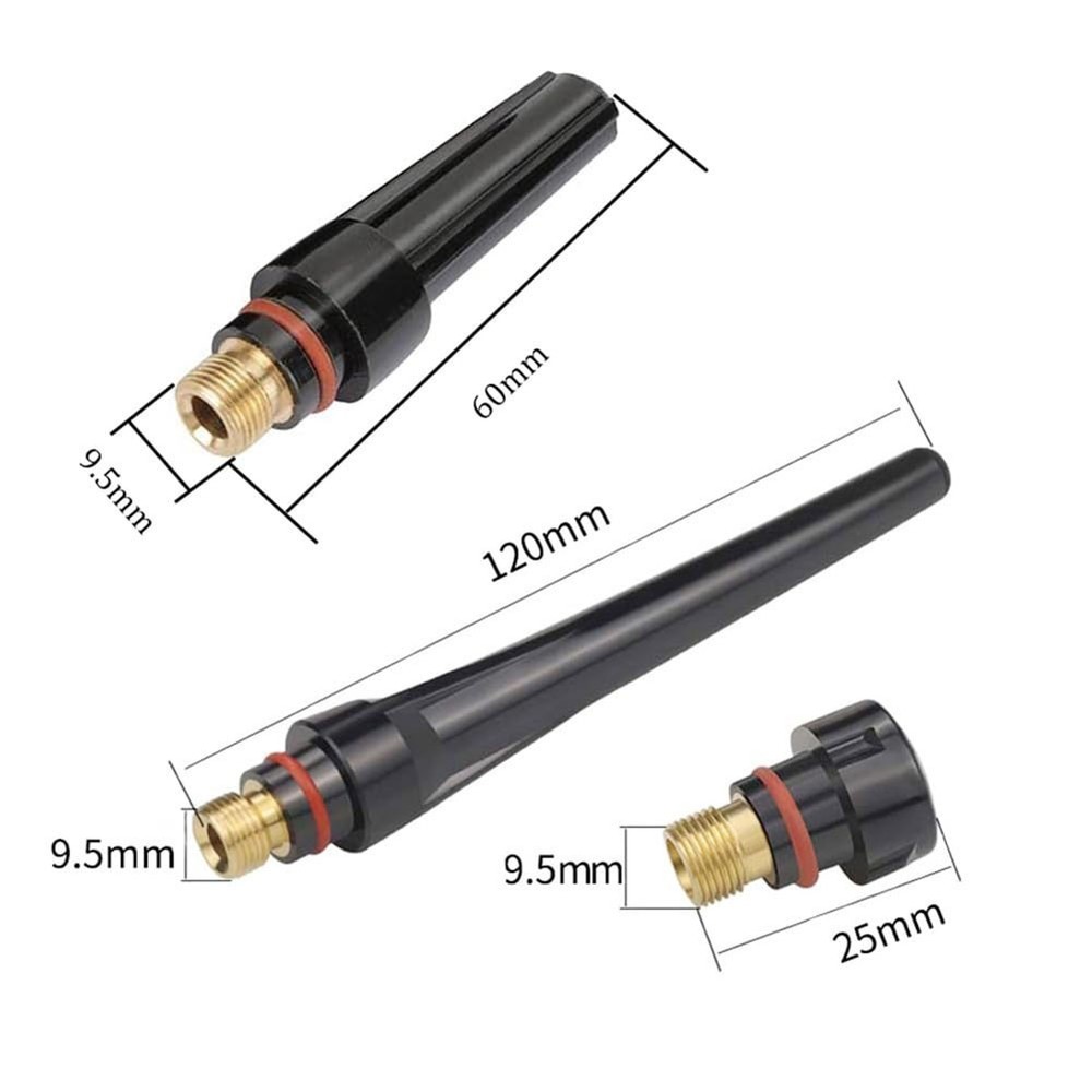 18PCS Back Cap Torch Kit for TIG Welding Compatible with WP17 WP18 WP26