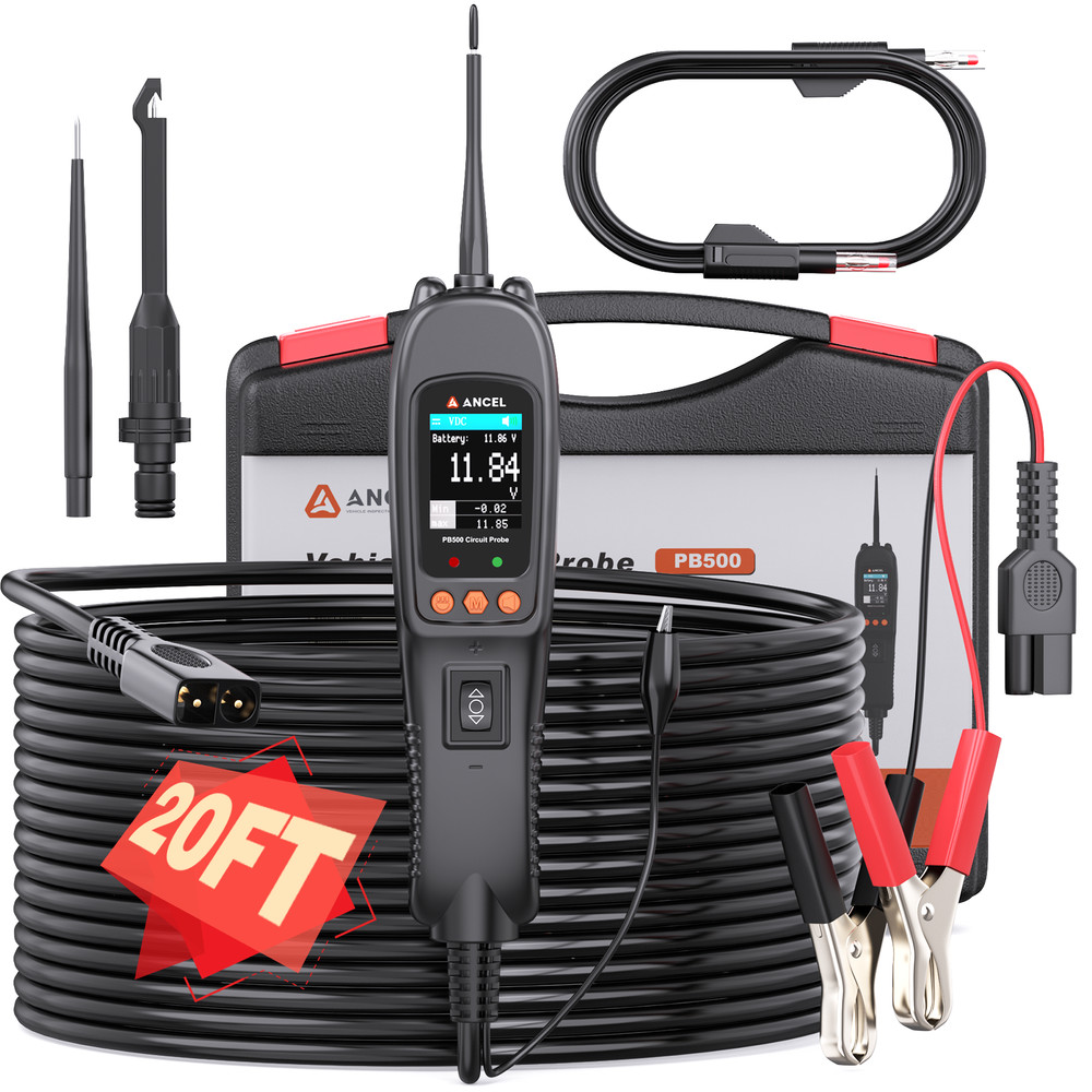 ANCEL PB500 Circuit PowerScan Test Tool AC/DC Voltage Electrical System Tester
