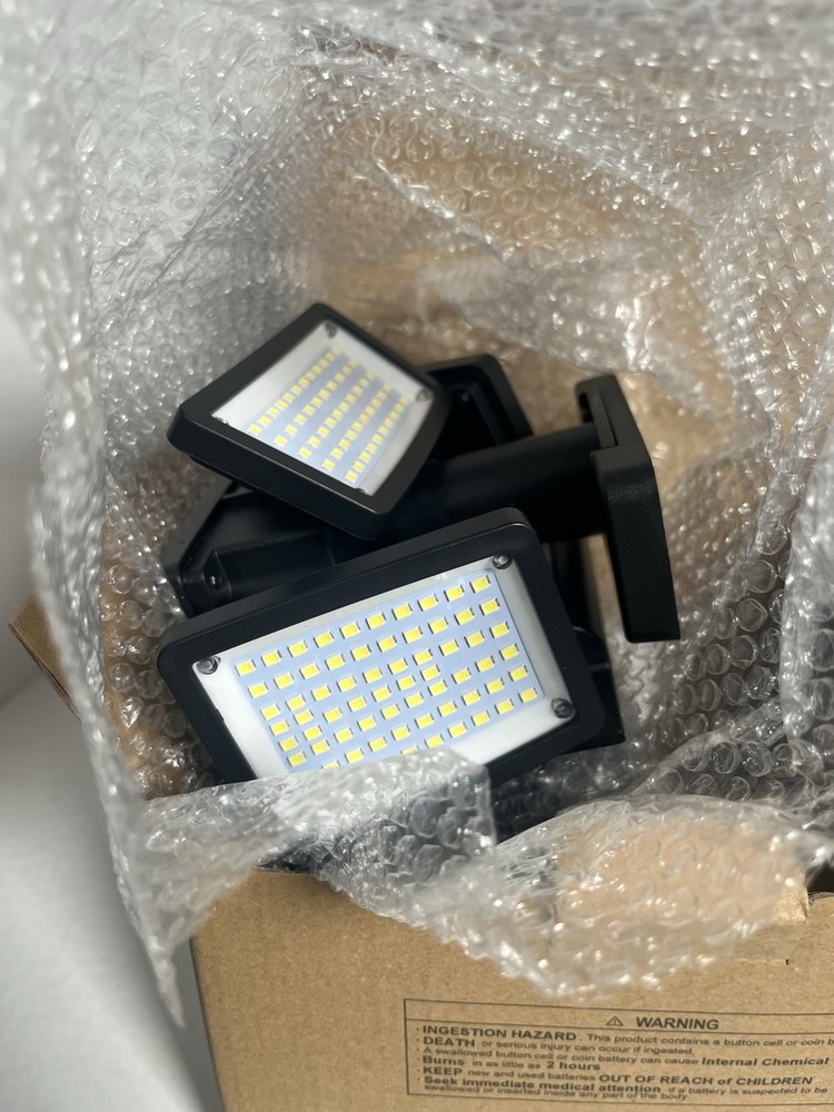 Omibee LED Solar 2 Pack Lights