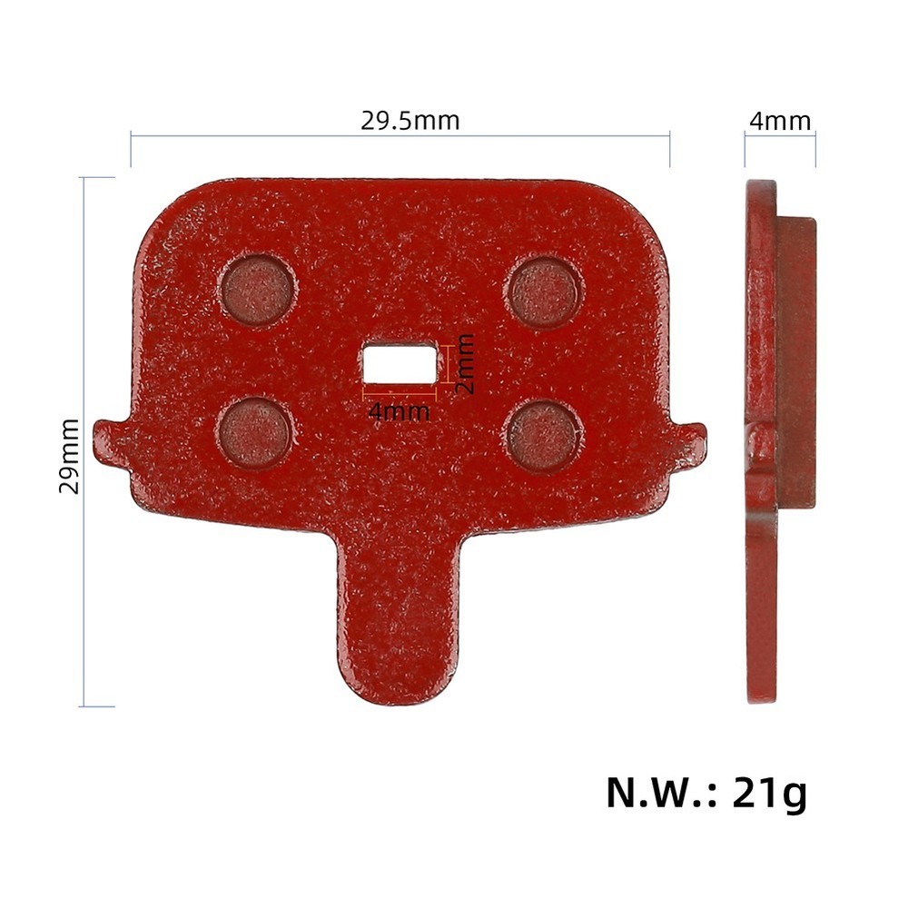 Electric Scooter Brake Pads Engineering High Temperature Metal Performance