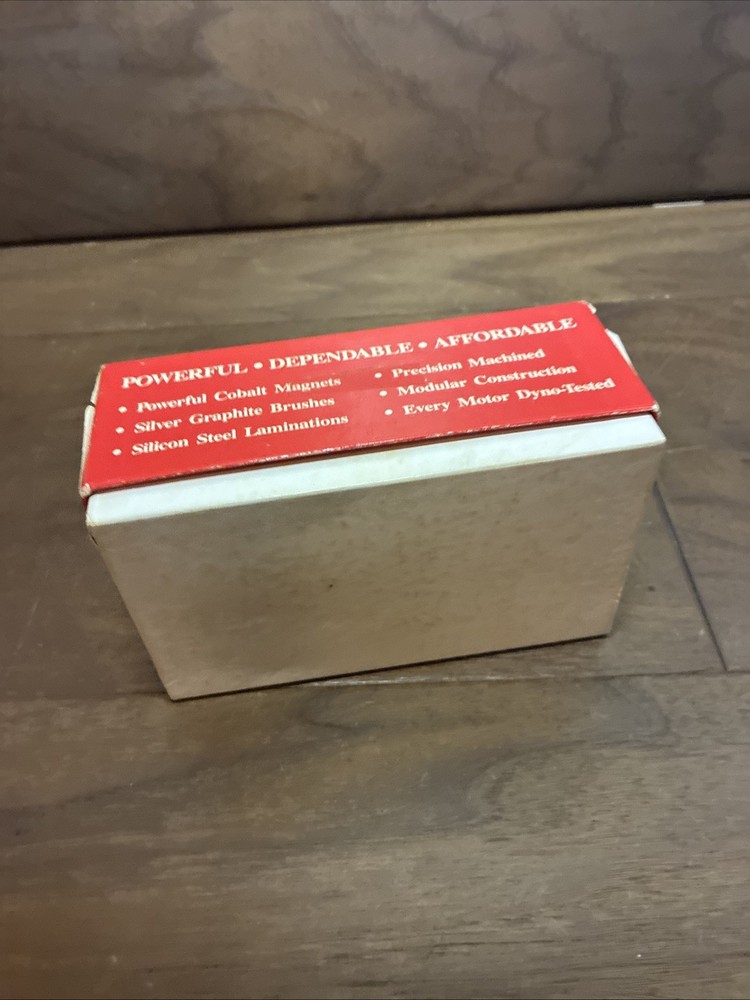 Astro Cobalt 25 Motor Original Box & Paperwork
