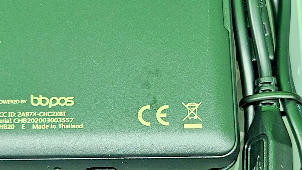 BBPOS Chipper 2X BT Bluetooth NFC Card Reader CHB20 New
