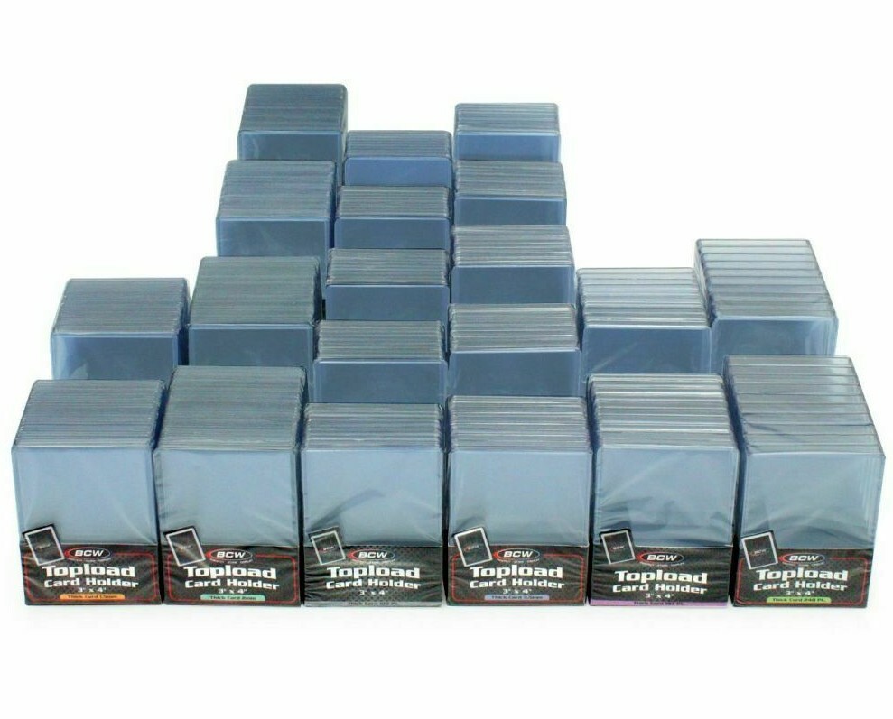 BCW Shoe Storage Box 1,600 CT Holds 300 Toploads Sports Trading Pokemon MTG Card