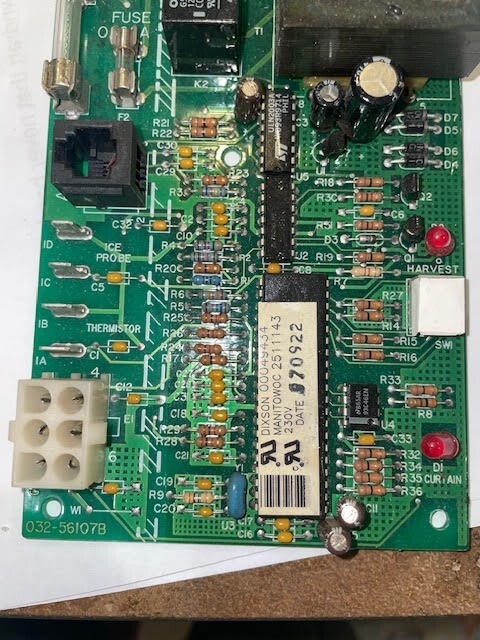 MANITOWOC ICE MAKER PCB Model # 2511143