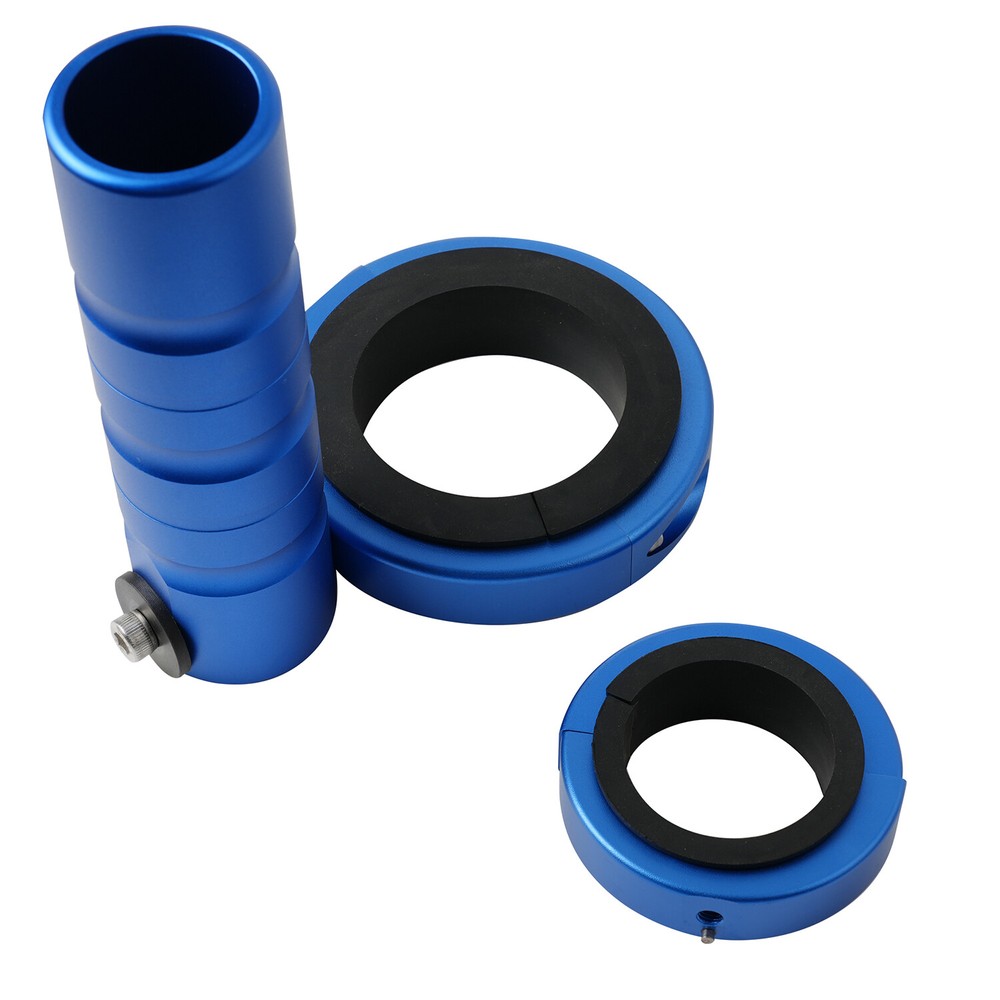 Boat Flag Pole Bracket Kits Rail Mount without Drilling Blue