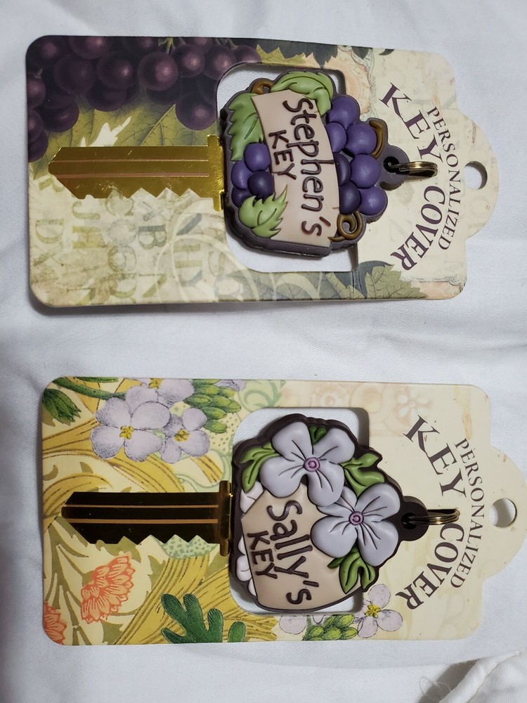PERSONALIZED KEY COVERS NAMES THAT START WITH K & S & R