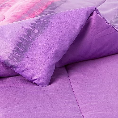 Tie Dye Ultra Soft Microfiber Comforter Sheet Set, Multi-Colored Full