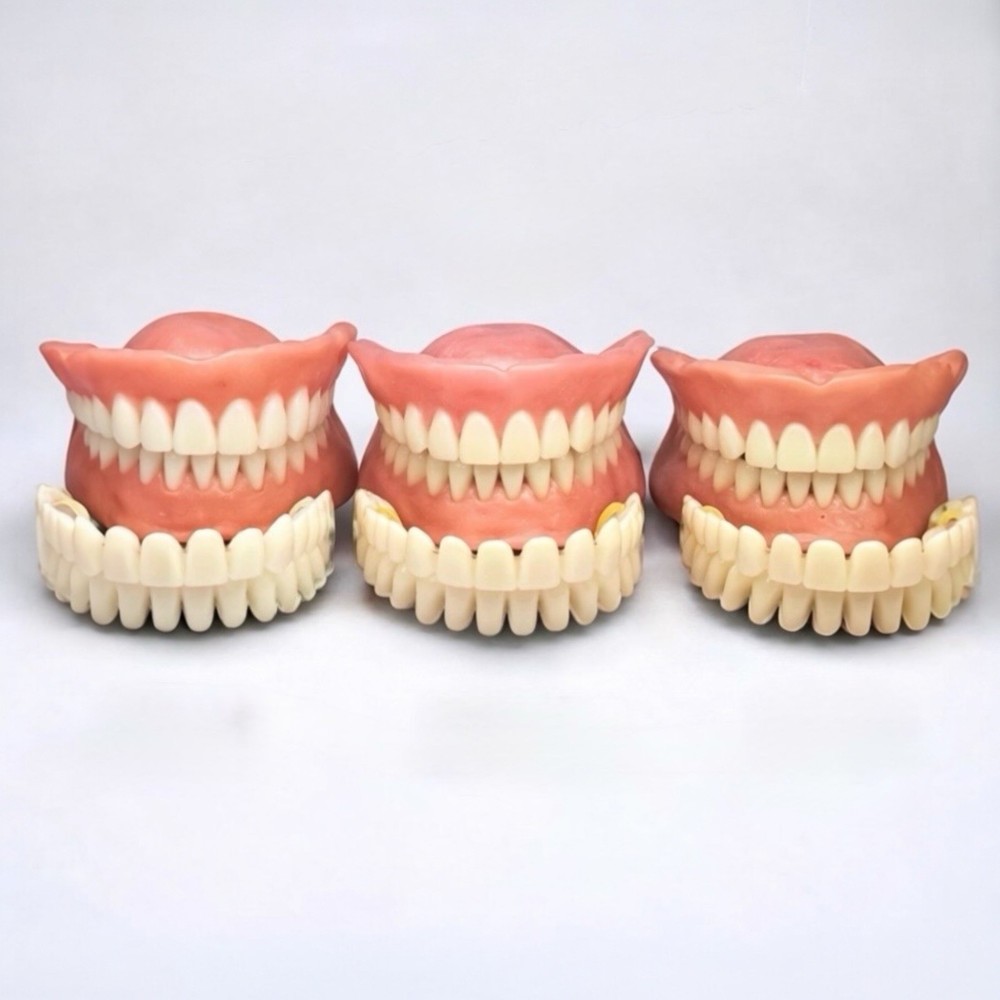 Acrylic False Teeth Only | DIY Denture Making Repair Upper Lower No Base