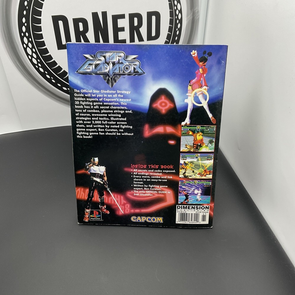 Star Gladiator EP 1:Final Crusade (Capcom Strategy Guide) VGC|Same Day Shipping