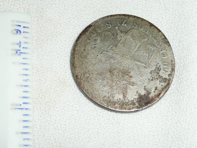 1884 Mexico 50 Centavos - Silver