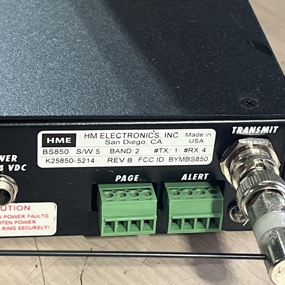 HME PRO 850 BAND A2 COMPLETE WIRELES RF INTERCOM SYSTEM