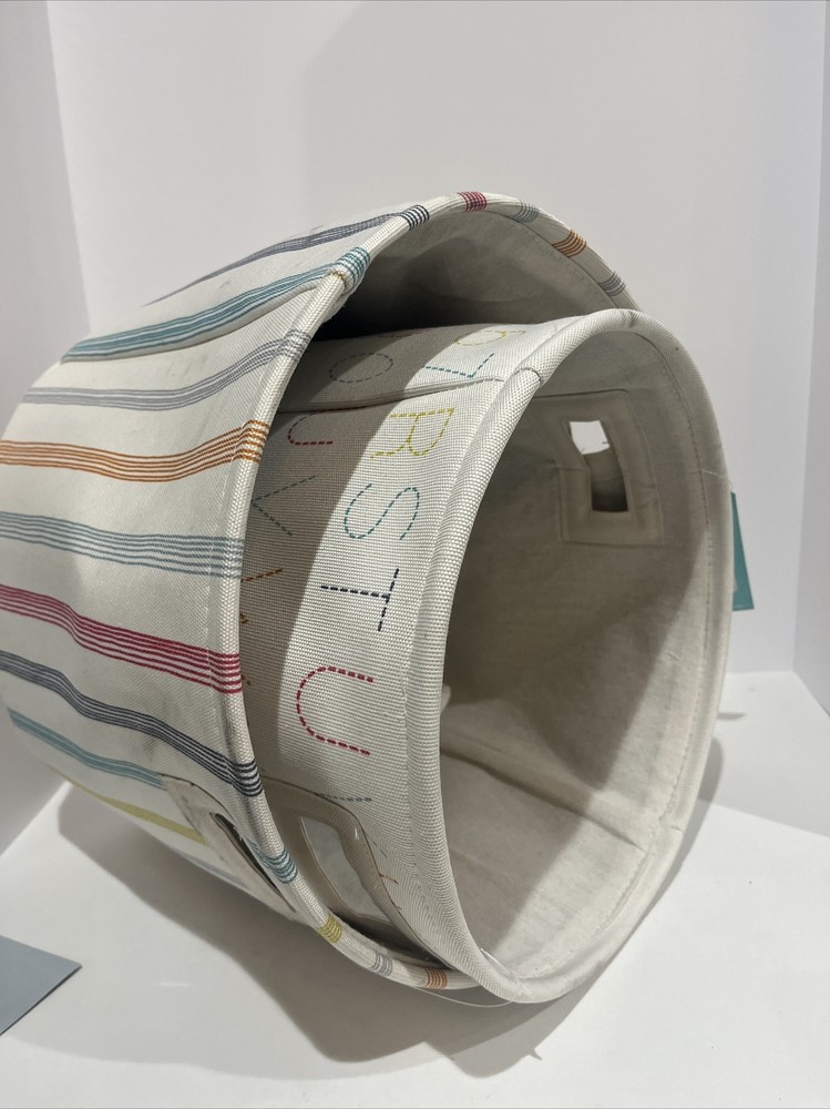 MEMBER'S MARK Pom Pom Storage Bin In Multi Striped