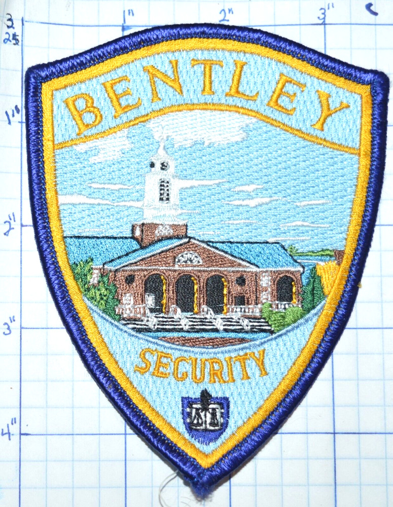 MASSACHUSETTS, BENTLEY UNIVERSITY SECURITY POLICE DEPT PATCH