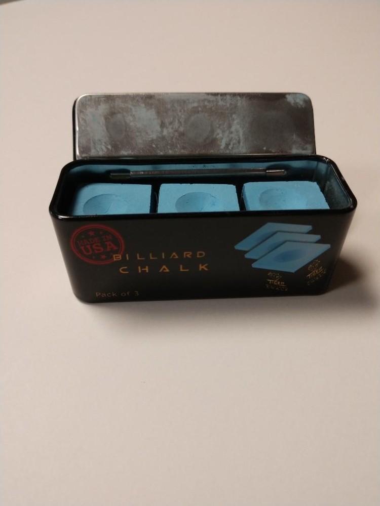 Tiger® Billiards Chalk - 3 pieces