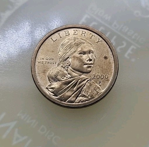 Sacagawea Dollar Wounded Eagle 2000 P