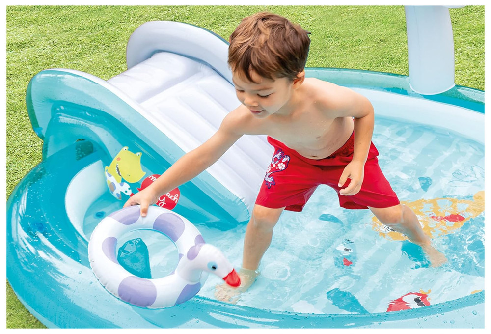 Intex Dino Splash Pool w/ Slide