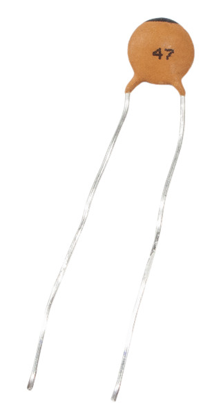 Fender Bright Control Capacitor, Ceramic Disc 47pF @ 500V,  0051408049