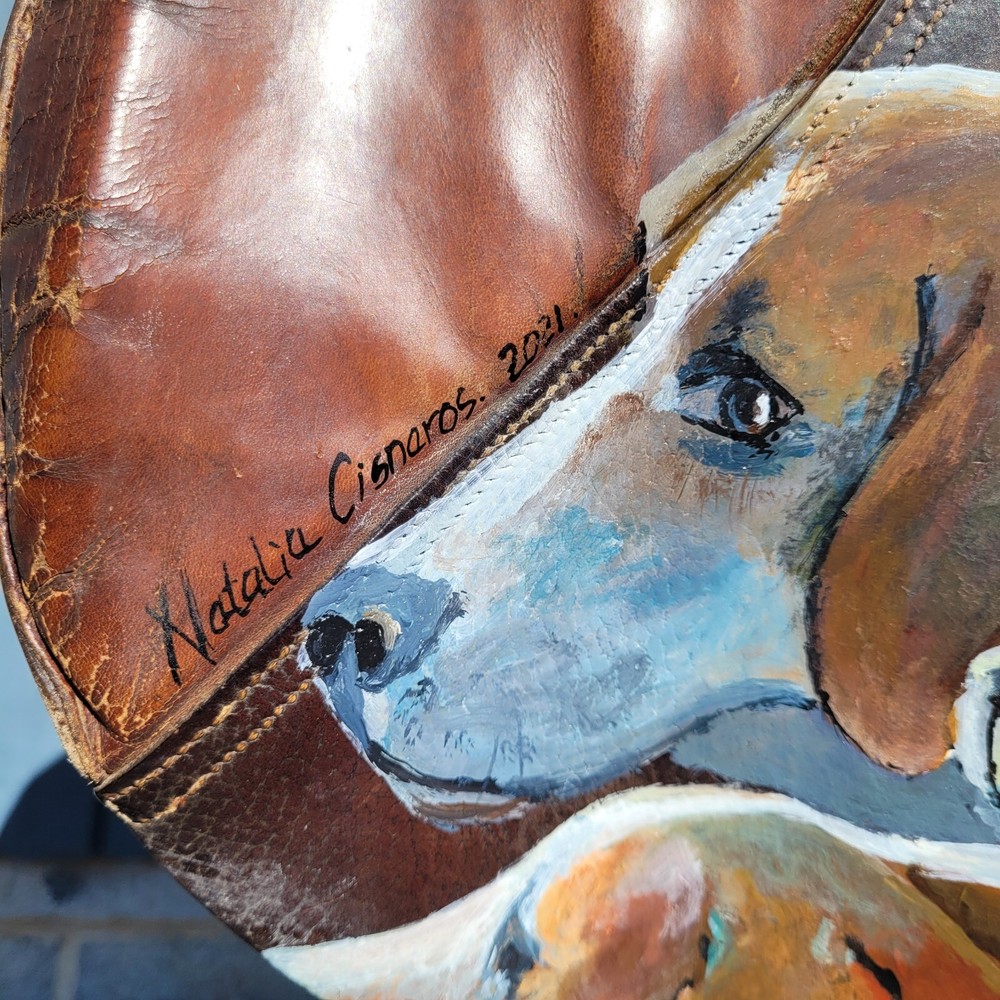 Painted Saddle Fox and Hounds