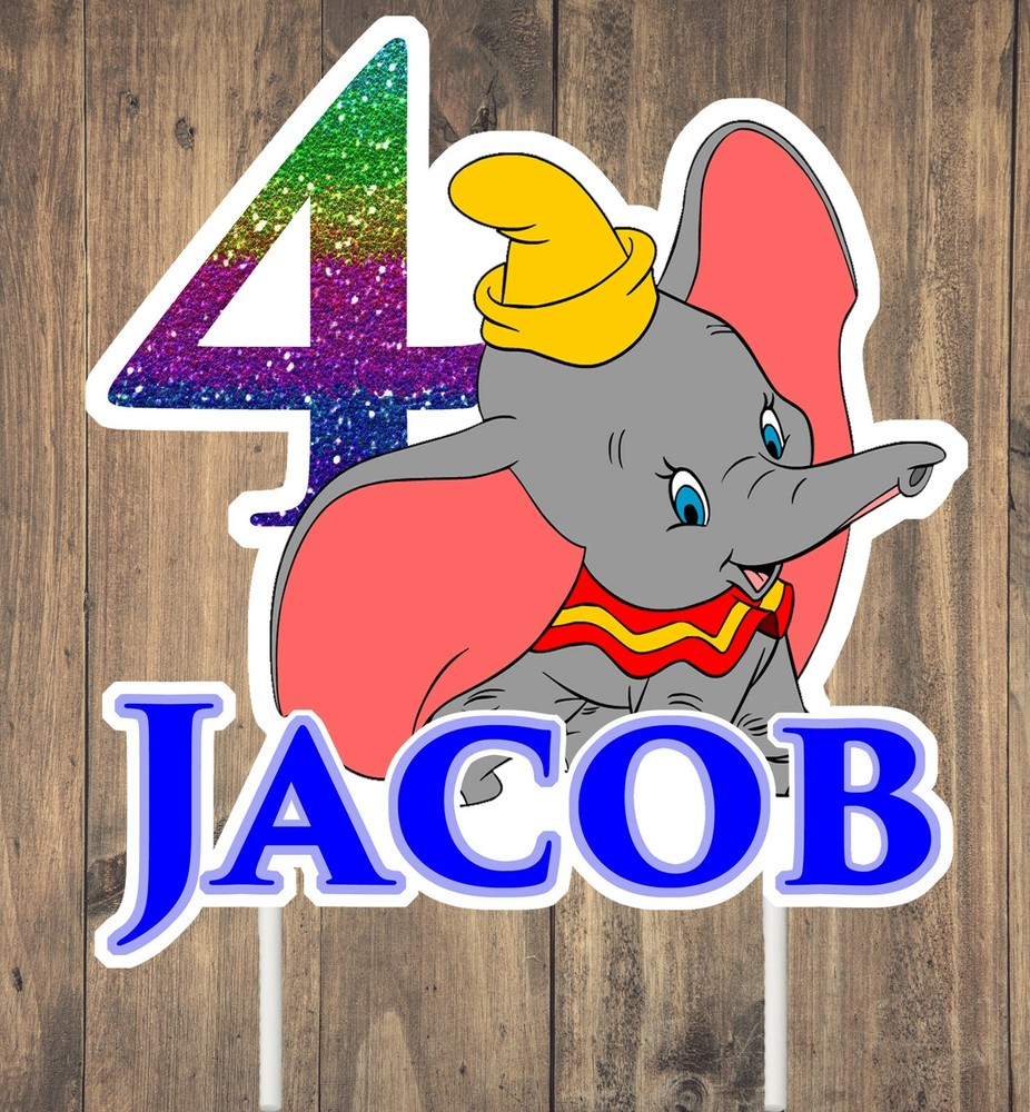 Dumbo Cake Topper