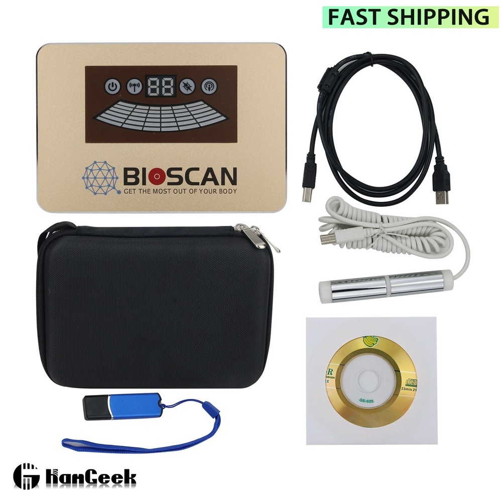 F/ BIOSCAN Quantum Resonance Magnetic Analyzer w/ Testing Probe 52 Reports