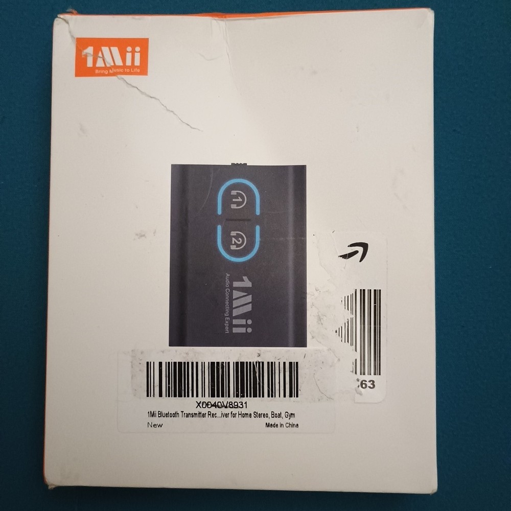 1Mii Transmitter Receiver Bluetooth 5.3 ML300 White